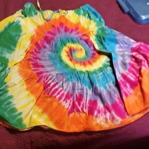Tye Dye Dress Vintage